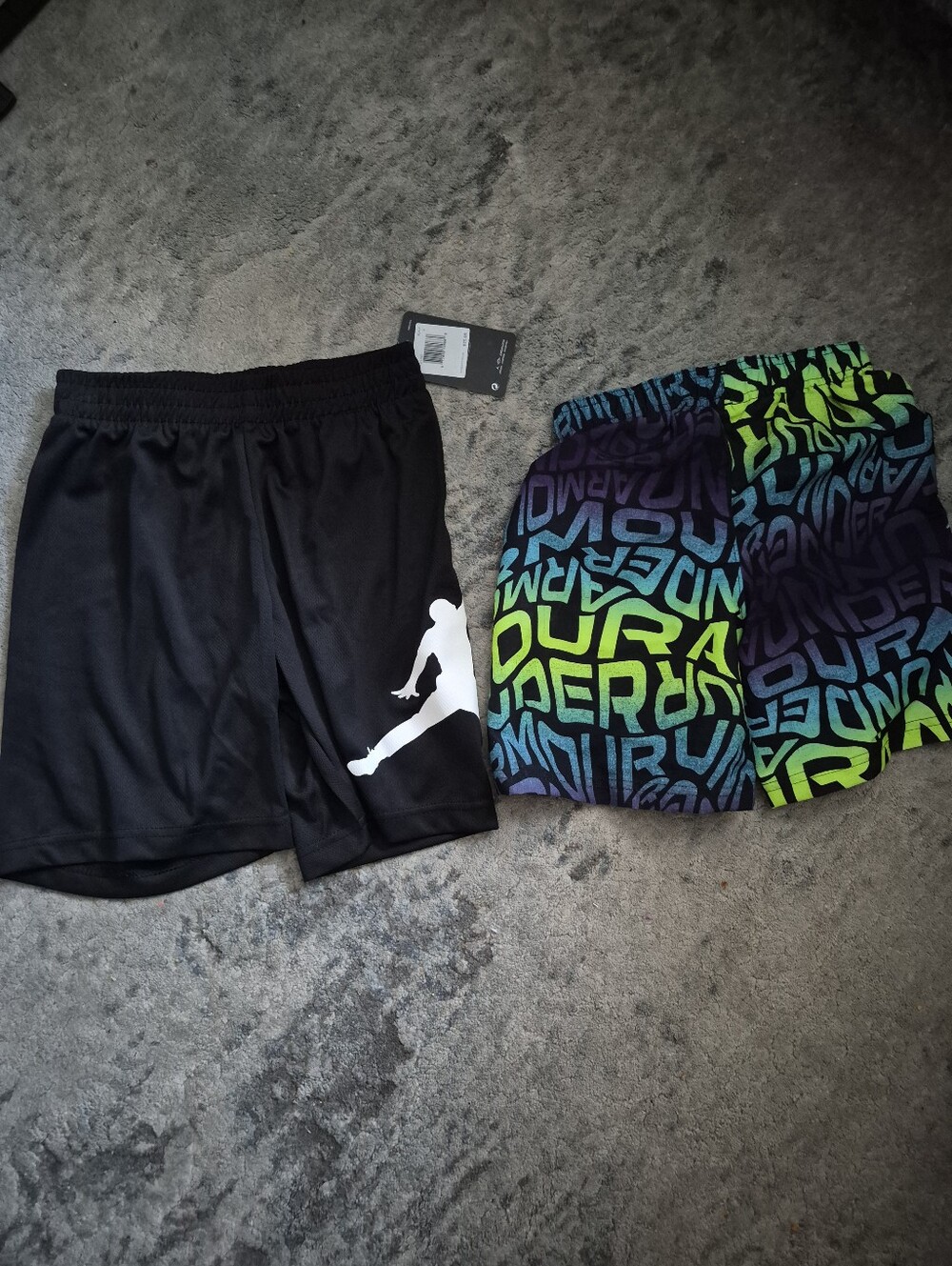 UnderArmour Bathing Suit/Jordan Shorts